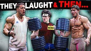 NERD was barely KICKED OUT of the gym… | Epic Gym Prank like Anatoly power pretended to be cleaner