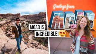 Is This The BEST City in Utah!? - Top Things to do in MOAB! Delicious Local Food & MORE! 