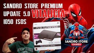 NOVA VERSÃO 2025 LOJA PARA PS3 SANDRO STORE PREMIUM 5.0 + PS3 TURBINADO