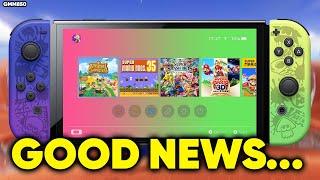 Nintendo Switch GOOD NEWS Just Hit...Woohoo!!