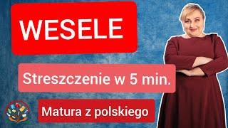 Wesele - streszczenie lektury w 5 minut