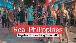 Real Scenes From Walking Street Angeles City Philippines 4k60p