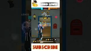 FREE FIRE 1V 4 GAME PLAY ||LORD LEWIS ROCKED ENEMY SHOCKED  || FREE FIRE FREE STYLE GAME PLAY ||