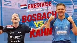 Jonah Kahn (Taverzo) - Lukas Bosbach (Smash 70) Eredivisie 2024