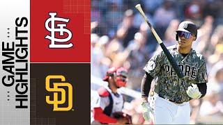 Cardinals vs. Padres Game Highlights (9/24/23) | MLB Highlights