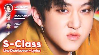 Stray Kids - S-Class (특) Line Distribution + Lyrics Karaoke PATREON REQUESTED