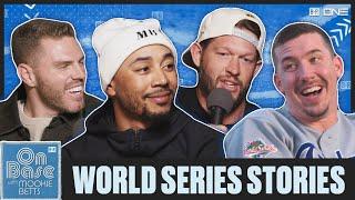 Tell-All on Dodgers' World Series w/ Mookie, Freddie Freeman, Walker Buehler, More | On Base, Ep 33