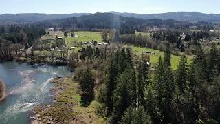 Lebanon Oregon drone video