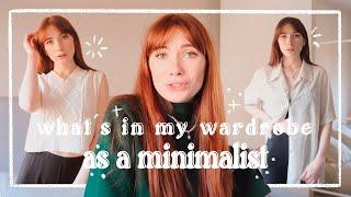 WHAT'S IN MY MINIMALIST WARDROBE | as a minimalist | under 30 pieces