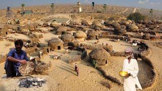 Ancient Desert Village Life Pakistan | Desert Village Food | Stunning Pakistan