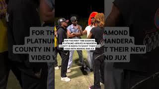 DIAMOND PLATNUMZ ARRIVES IN MANDERA COUNTY  IN KENYA TO SHOOT THEIR NEW VIDEO WITH MARIOO AND JUX