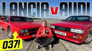 Lancia 037 vs Audi Quattro | Ben Collins Drives