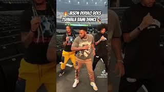 🪩 Jason Derulo hops on #tshwalabam dance challenge  #amapiano #jasonderulo #shorts #rapturehub