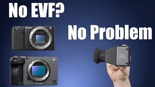 EVF Solution for the ZV-E10, FX30, FX3 and Nikon Z30 - The Kamerar CVF-1