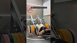 Leg Press Machine Crashes Under Excessive Weight Load