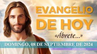 Evangelio de Hoy, Domingo 08 de Septiembre de 2024, Mc (7,31-37): «Ábrete...»