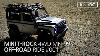 MINI T-ROCK 4WD MN99S Defender Off-Road RC Car Ride #001