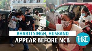 Bollywood drugs case: Comedian Bharti Singh, husband at NCB office for quizzing