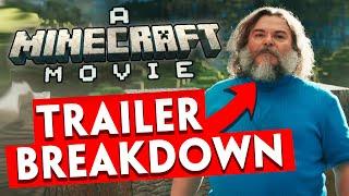 MINECRAFT MOVIE BREAKDOWN! Easter Eggs & Details You Missed!