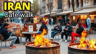 Iranian Winter Vibes: Street Cafes and the Bustling Vakil Bazaar