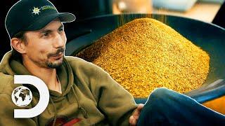 "It's Smoking Down There" Parker Mines Over A MILLION DOLLARS In A Week! | Gold Rush