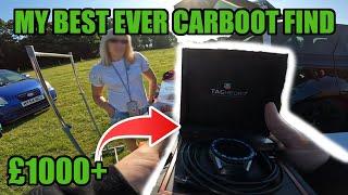 £1000+ WATCH for NEXT TO NOTHING – My BEST EVER #CARBOOT FIND