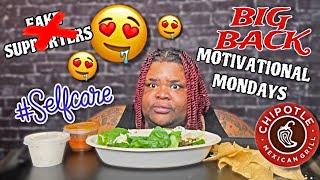 BIG BACK MOTIVATIONAL MONDAYS | NEW CHIPOTLE BRISKET | LETS ADDRESS SOMETHING!