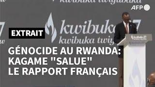 Génocide des Tutsi au Rwanda: Kagame "salue" le rapport français | AFP