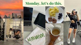 MONDAY MOTIVATION: morning routine, productivity tips, goal setting & more!