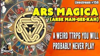 Ars Magica: A really detailed game about the lives of Wizards (also lots of Latin) - Livestream #159