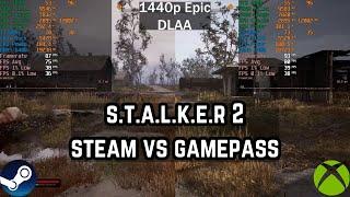 Stalker 2 - Steam Version vs Xbox GamePass Version - RTX 4090 Benchmark