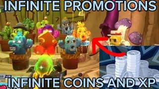 PvZ GW2: INFINITE PROMOTION GLITCH SOLO (Infinite Coins and XP Glitch)