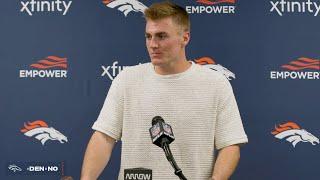 QB Bo Nix on Denver’s Week 7 win: ‘The job’s not finished’