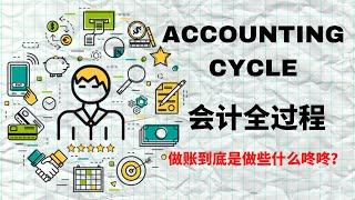 【基本会计】第一课 | ACCOUNTING CYCLE | 会计循环 | 会计从头到尾全流程 | 会计新手须知的基本常识