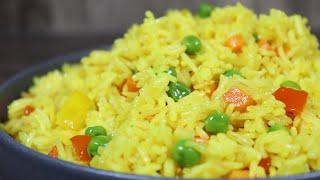 EASY FRIED RICE RECIPE | VEGETABLE RICE RECIPE