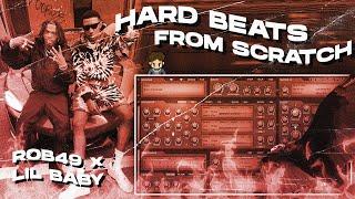 How To Make HARD BEATS For Rob49 x Lil Baby | FL Studio Tutorial Hard Tutorial