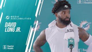 David Long Jr. on returning to practice: Revvin' it up l Miami Dolphins