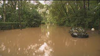 Chattahoochee River overflows causing flooding in Cobb County after Helene | Friday 4p update