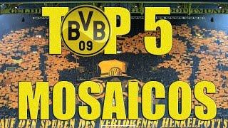 TOP 5 MOSAICOS TORCIDA BORUSSIA DORTMUND - INCRÍVEL