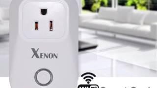 Xenon Smart WiFi Socket Plug (Control Appliances With APP) Alexa Comp On/off⏱