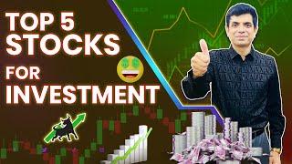 Top 5 Stocks For Investment I Rakesh Bansal