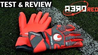 UHLSPORT AERORED ABSOLUTGRIP FINGER SURROUND | goalkeeperglove test & review | SHERLOCK GLOVES