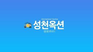 24. 11. 7 저녁 8시 30분 '인류의 보물'을 소개하는 성천국제옥션 Korea International Auction @scauction