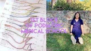 1ST Block of Podiatric Medical School Vlog || WesternU