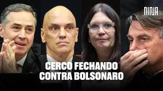 Cerco contra Bolsonaro acirra ataques ao STFDia 8, joias roubadas e abin ParalelaResumo do Dia