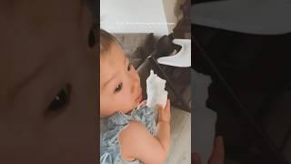 POV: Baby throwing own diaper. Fact is… #funnybaby #blwbaby #cutebaby #babycute #viralbabygirl