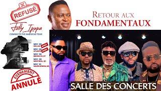 RETOUR  DE CONCERTS, CONSÉQUENCE HIÉRARCHIQUE MUSICALE ! FALLY TOUR USA DÉCHU,  FERRE, REDDY, WERRA