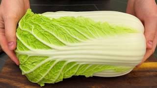 The chef at the restaurant taught me this cabbage recipe! It's so delicious and easy!