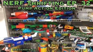 KBFoamStrike's NERF THRIFTING Vlog EP. 32: Pump Action Edition - Halo BOOM Co! Find and More!!!