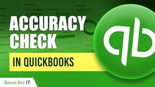 Accuracy Check Trial Balance and General Ledger in QuickBooks